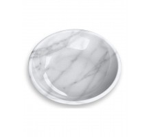 Миска для животных "Carrara Marble", белый мрамор