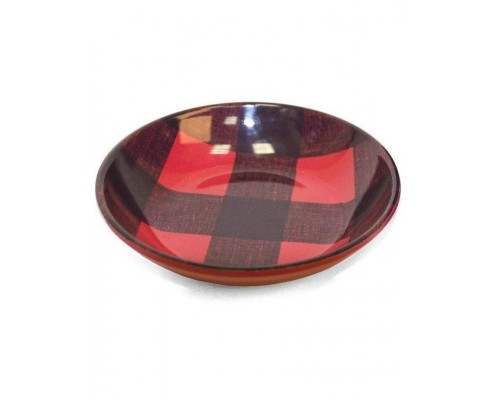 Миска для животных "Check", красная