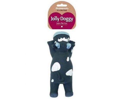 Игрушка для собак латекс "Коровка чёрно-белая"