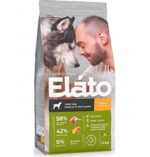 Elato Holistic Adult Dog Medium & Maxi Chicken & Duck  Полнорационный корм для взрослых собак средних и крупных пород с курицей и уткой