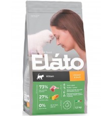 Elato Holistic Kitten Chicken & Duck Полнорационный корм для котят с курицей и уткой