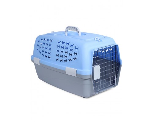 Переноска для животных, голубая