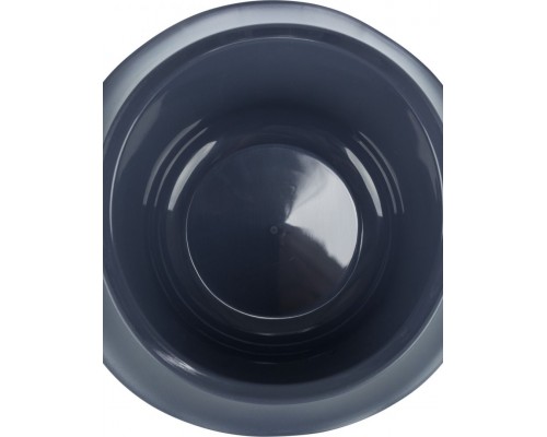 Миска, пластик/резиновая кромка, синий