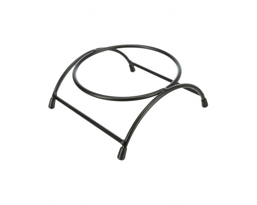 Миска на подставке, керамика/металл