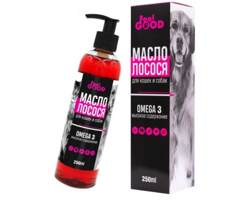 Масло лососевое для собак и кошек Омега 3