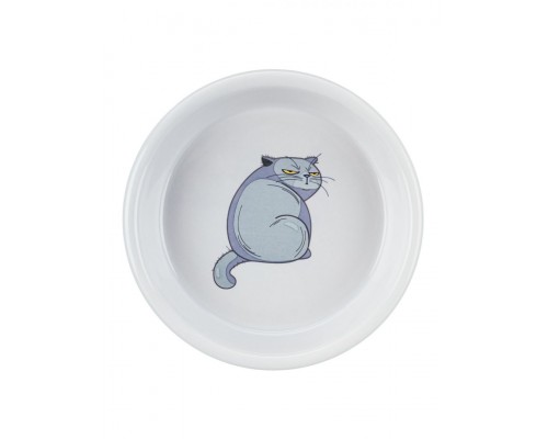 Миска с рисунком "Кот", керамика