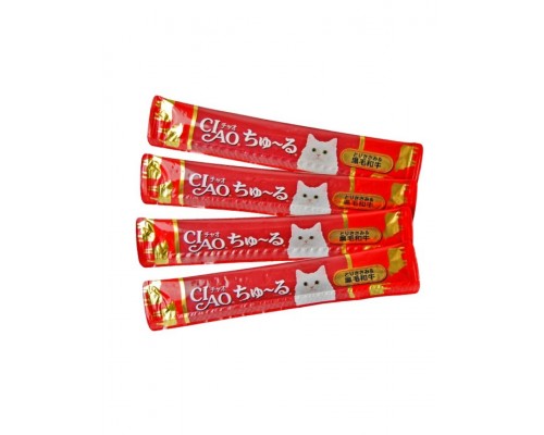 Лакомство для кошек Inaba Ciao Churu Куриное филе с Телятиной