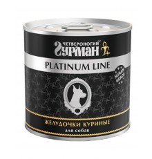 Platinum line желудочки куриные для собак