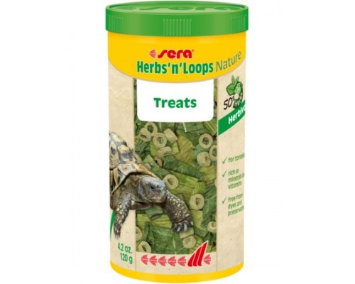 Herbs'n'Loops Nature деликатесный корм для растительноядных рептилий