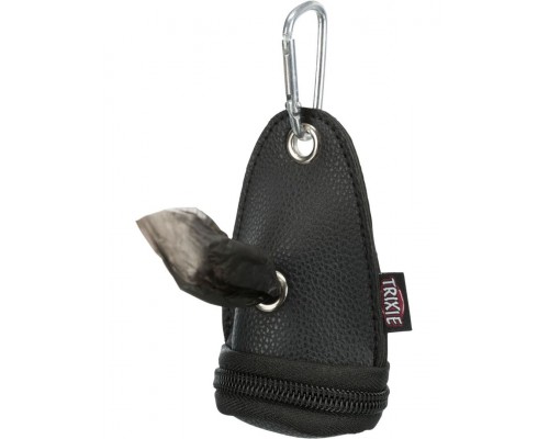 Контейнер для уборочных пакетов за собаками, искусственная кожа