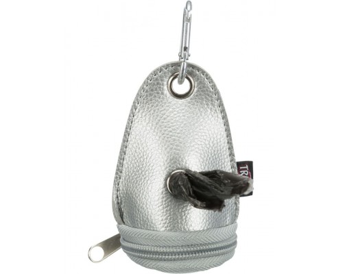 Контейнер для уборочных пакетов за собаками, искусственная кожа