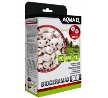 Наполнитель для аквариумных фильтров BIOCERAMAX 600, керамические цилиндры