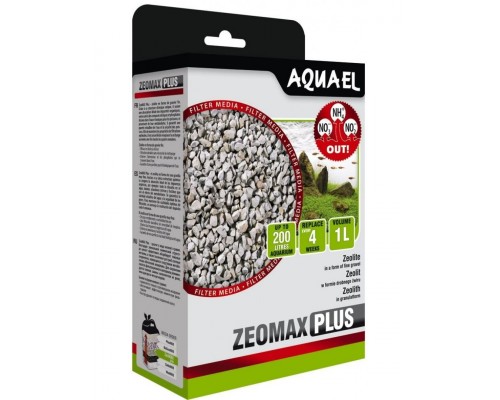 Наполнитель для аквариумных фильтров ZEOMAX PLUS, цеолит