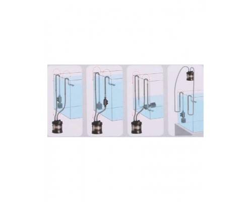 Внешний фильтр MULTI KANI 800 (800 л/ч, 6 Вт) с выносной помпой