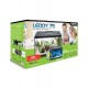 Аквариум LEDDY SET DAY & NIGHT 75 / 105 л, прямой, черный