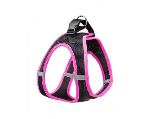 Шлейка KAORI P черно-розовая