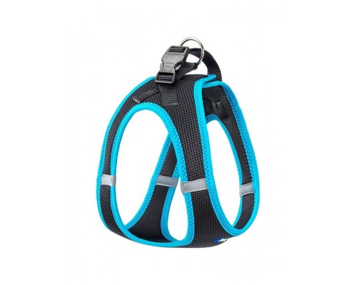 Шлейка KAORI P черно-голубая