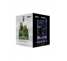 Аквариум Shrimp Set SMART LED Day&Night 20/19 л куб черный