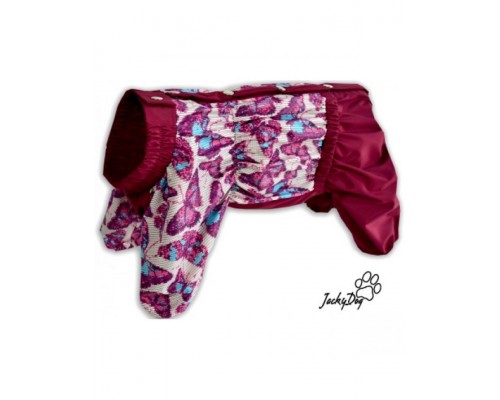 Дождевик без подклада на кнопках "Бабочки" на суку