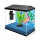 Аквариум LEDDY MINI 35 черный / 19л прямой