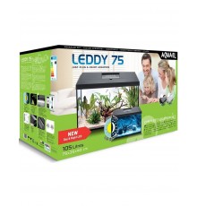 Аквариум LEDDY SET DAY&NIGHT 75 / 105 л, прямой, белый