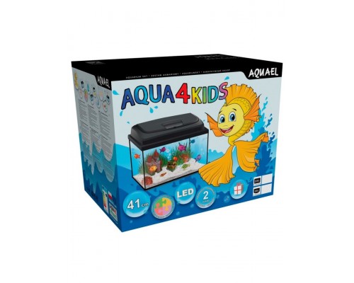 Аквариум AQUA4KIDS 40 / 20 л, фигурный, черный