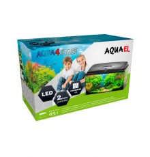 Аквариум AQUA4START 60 / 45 л, фигурный, черный