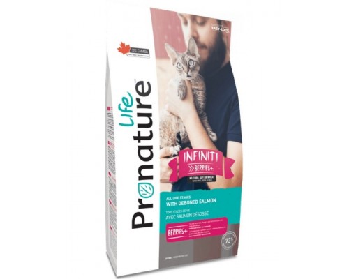 Life Infiniti >>Berries+ корм для кошек всех возрастов с мясом лосося и ягодами