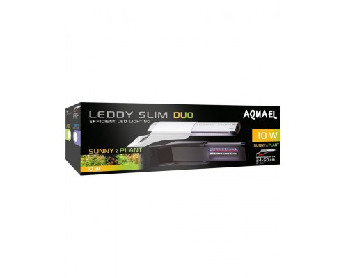 Светильник LEDDY SLIM DUO Sunny & Plant (24-32 см) 6500 & 8000 K, 860 лм белый
