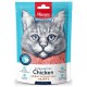 Лакомство Wanpy Cat «сердечки» из курицы с треской, для кошек