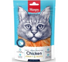Лакомство Wanpy Cat «мягкая вяленая соломка» из курицы, для кошек