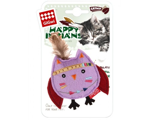 Сова с кошачьей мятой