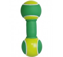 Игрушка в форме гантели (теннисный мяч) для собак средних пород