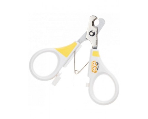 Загнутый мини-когтерез с пружиной для маникюра. Для собак