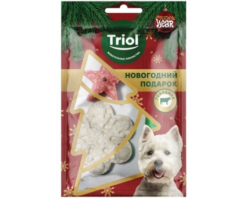 Лакомство для собак NEW YEAR "Подарок снеговика"
