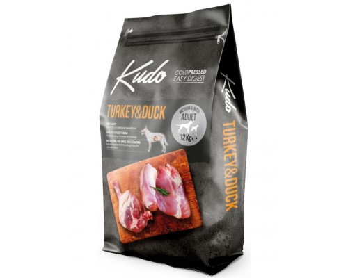 Сухой корм для собак с Индейкой и Уткой, TURKEY & DUCK  MEDIUM &MAXI ADULT