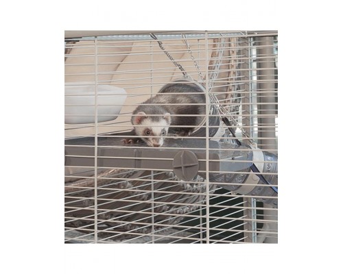 FURET TOWER двухэтажная клетка для хорьков на колесах