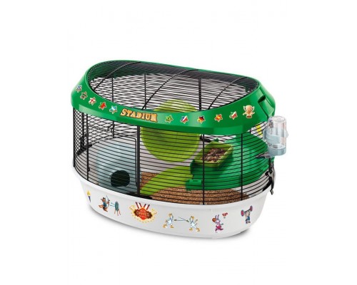 STADIUM клетка для хомяков с наклейками и аксессуарами