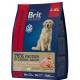 Brit Premium Dog Adult Large and Giant с курицей для взрослых собак крупных и гигантских пород