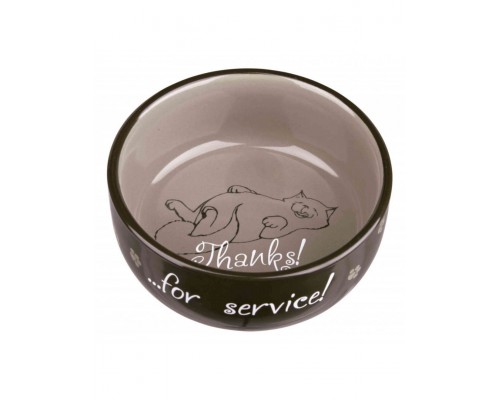 Миска керамическая для кошки Thanks for Service