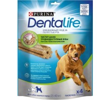 Лакомство DentaLife® для собак крупных пород, уход за полостью рта
