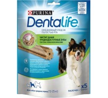 Лакомство DentaLife® для собак средних пород, уход за полостью рта