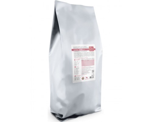 Clan CLASSIC Active-25/16 для активных собак крупных и средних пород говядина с индейкой