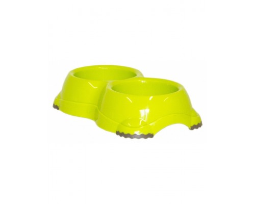 Двойная смарти миска нескользящая 2х330мл