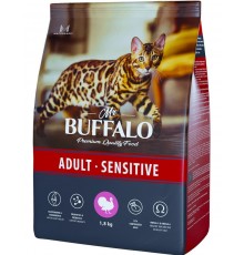 ADULT SENSITIVE с индейкой для кошек с чувствительным пищеварением