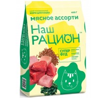 Корм для взрослых кошек всех пород Мясное ассорти