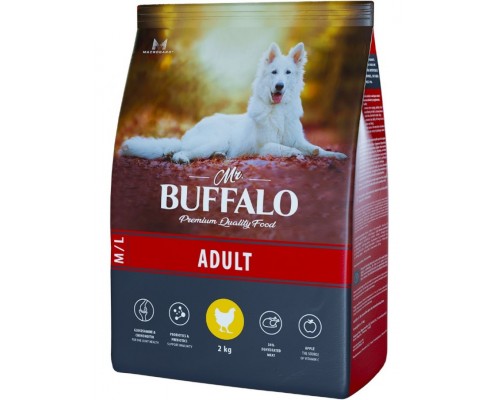 ADULT M/L для собак средних и крупных пород с курицей