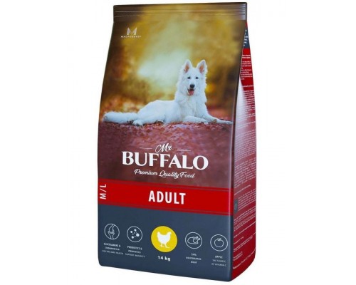 ADULT M/L для собак средних и крупных пород с курицей