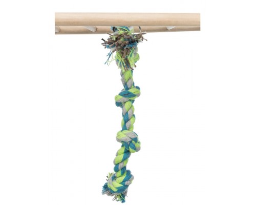 Мостик подвесной деревянный