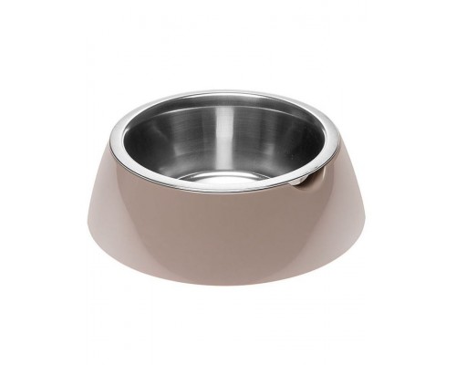 JOLIE Миска металлическая на пластиковой подставке 0,5 л